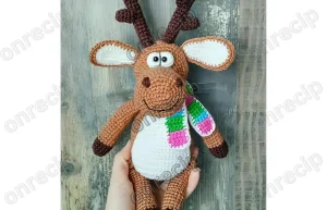 Read more about the article Free amigurumi deer crochet pattern