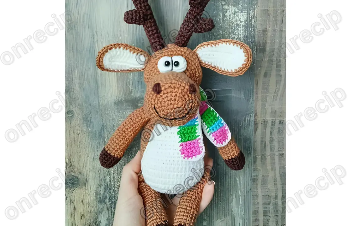 You are currently viewing Free amigurumi deer crochet pattern