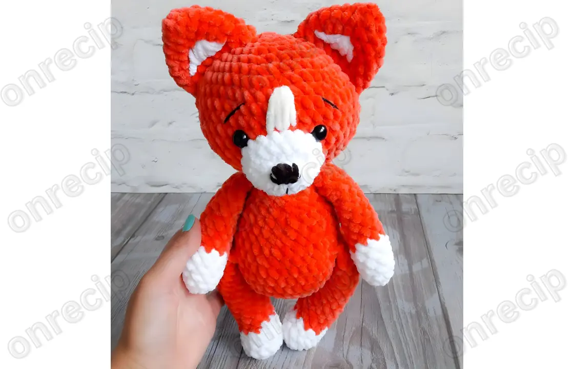 You are currently viewing Free amigurumi fox crochet pattern