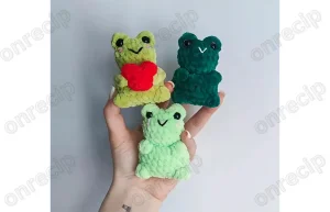 Read more about the article Free amigurumi froglet heart pattern