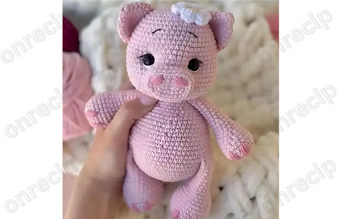 You are currently viewing Free amigurumi little pig crochet pattern