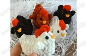 Read more about the article Free amigurumi little plush chicken crochet pattern