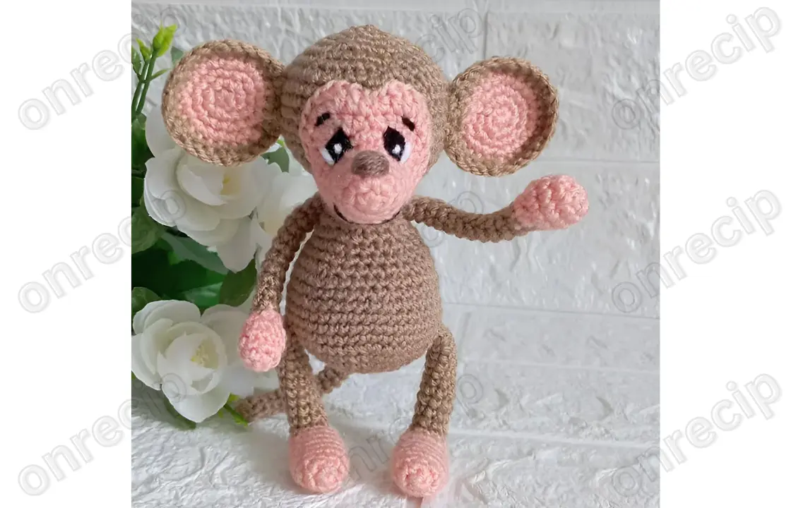 You are currently viewing Free amigurumi monkey crochet pattern