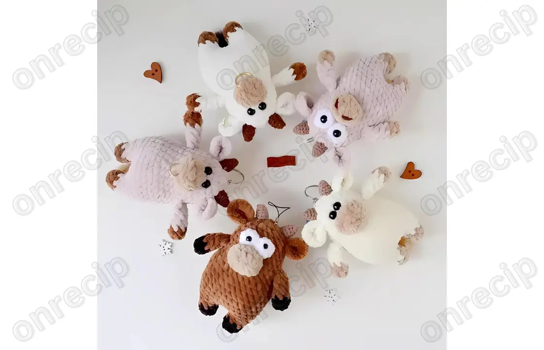 You are currently viewing Free amigurumi plush baby bull crochet pattern