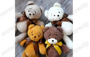 Read more about the article Free crochet amigurumi plush bear pattern