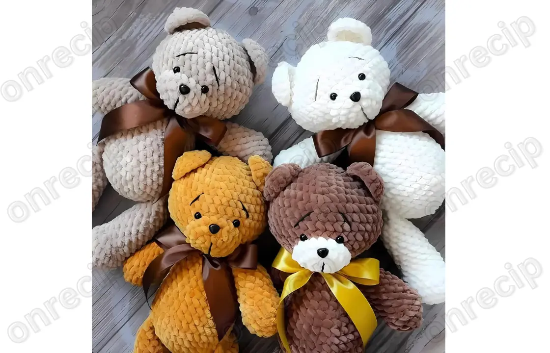 You are currently viewing Free crochet amigurumi plush bear pattern