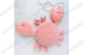 Read more about the article Free crochet amigurumi plush crab pattern