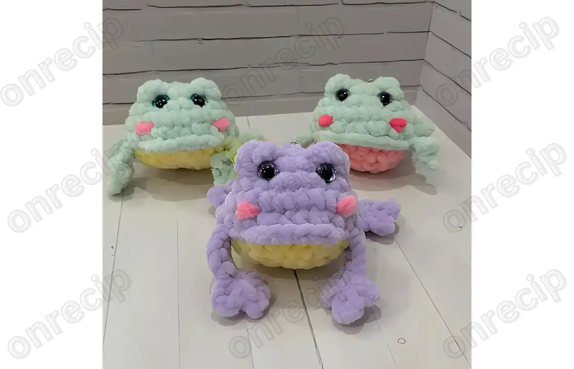 You are currently viewing Free five-minute amigurumi frog crochet pattern