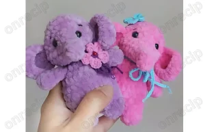 Read more about the article Free Amigurumi Baby Elephants Crochet Pattern