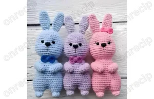 Read more about the article Free Amigurumi Crochet Bunnies Pattern