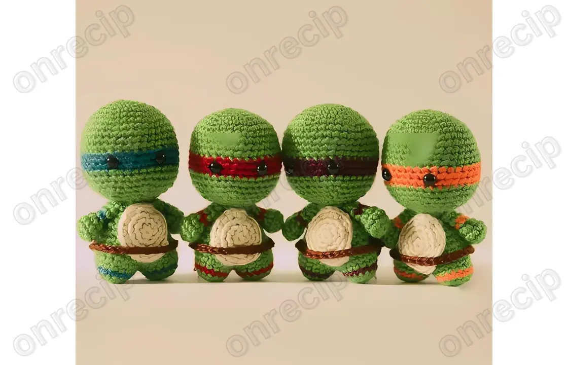 You are currently viewing Free Amigurumi Crochet Ninja Turtle Pattern