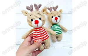 Read more about the article Free Amigurumi Reindeer Crochet Pattern