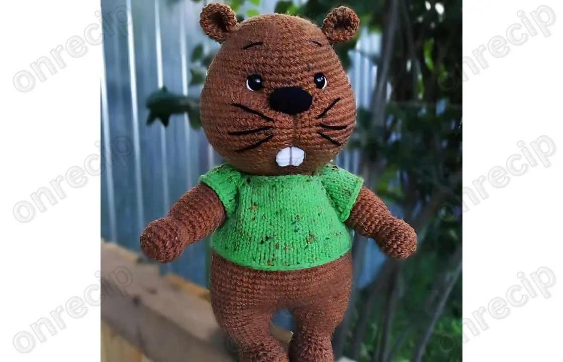 You are currently viewing Free Beaver Amigurumi Crochet Pattern