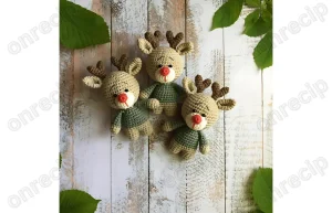 Read more about the article Free Crochet Amigurumi Reindeer Pattern