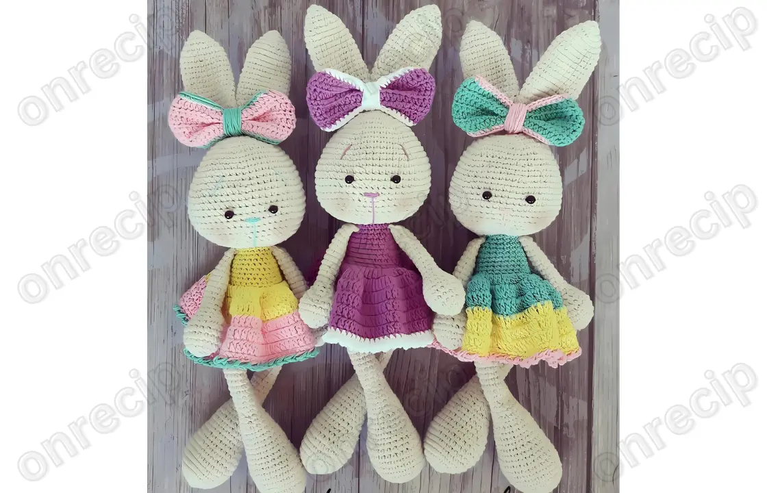 You are currently viewing Free Crochet Bunny Amigurumi Pattern