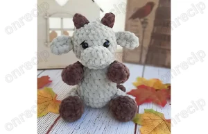 Read more about the article Free Plush Baby Bull Amigurumi Crochet Pattern