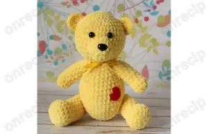 Read more about the article Free Plush Bear Amigurumi Crochet Pattern