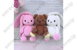 Read more about the article Free Crochet Bear and Bunny Amigurumi Pattern