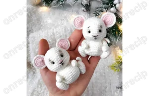 Read more about the article Free tiny mouse crochet amigurumi Pattern