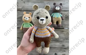 Read more about the article Free amigurumi bear crochet pattern