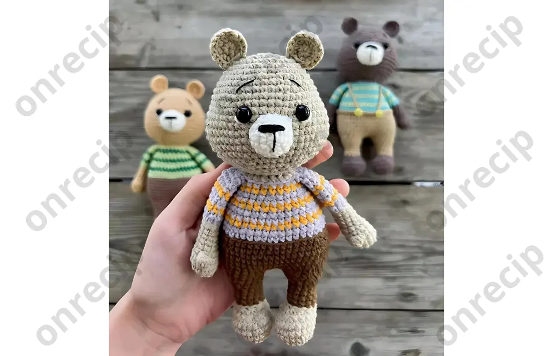 You are currently viewing Free amigurumi bear crochet pattern