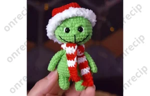 Read more about the article Free crochet grinch amigurumi pattern