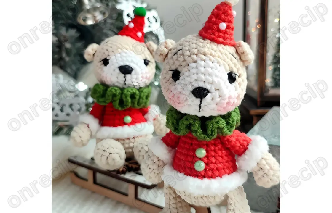 You are currently viewing Free winter bear amigurumi crochet pattern