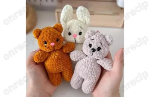 Read more about the article Mini plush toys free crochet amigurumi pattern