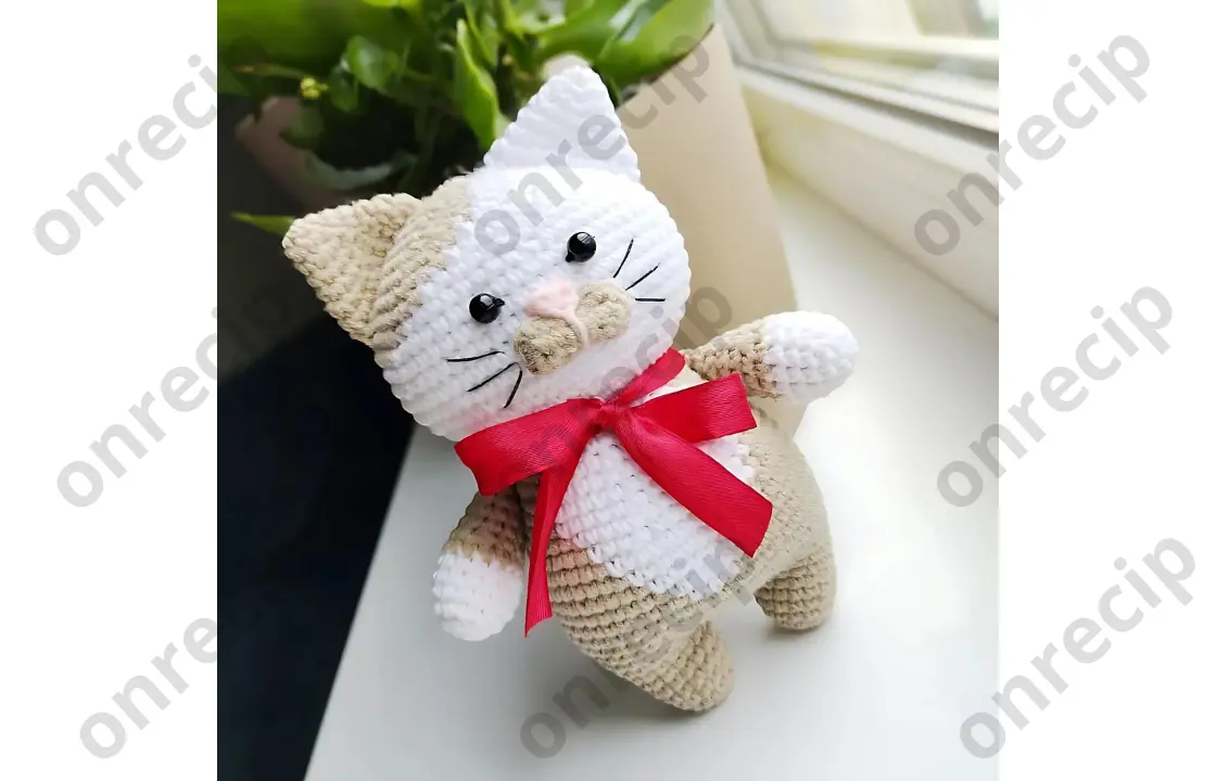 You are currently viewing Free amigurumi cat crochet pattern