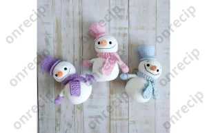 Read more about the article Free amigurumi mini snowman crochet pattern