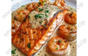 Read more about the article Cajun Shrimp and Salmon with Garlic Cream Sauce