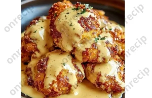 Read more about the article Crispy Chicken with Creamy Dijon Sauce