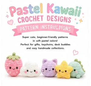 Read more about the article Pastel Kawaii Crochet Free Pattern