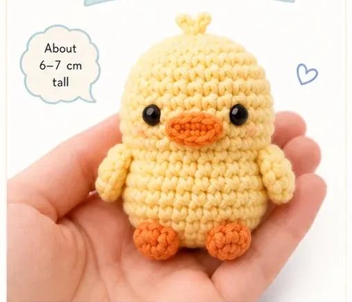 You are currently viewing Pocket Duck Crochet Pattern