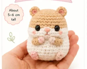 Read more about the article Tiny Hamster Crochet Pattern