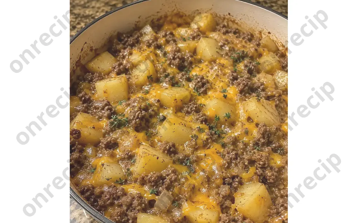 You are currently viewing Cheesy One-Pot Beef and Potatoes