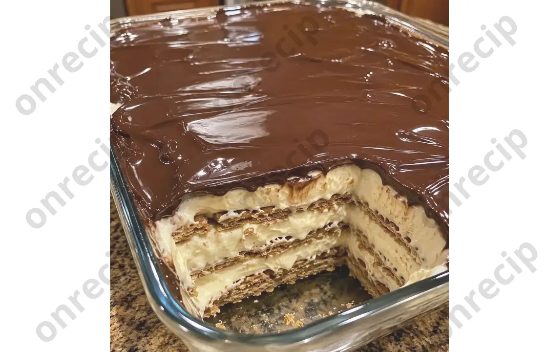 You are currently viewing Chocolate Pudding Graham Cracker Dessert